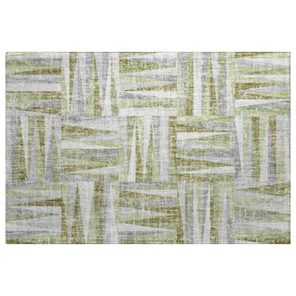 Dalyn Rug Company Lorenzo LN2 Green 2"6" x 3"10" Area Rug, , large
