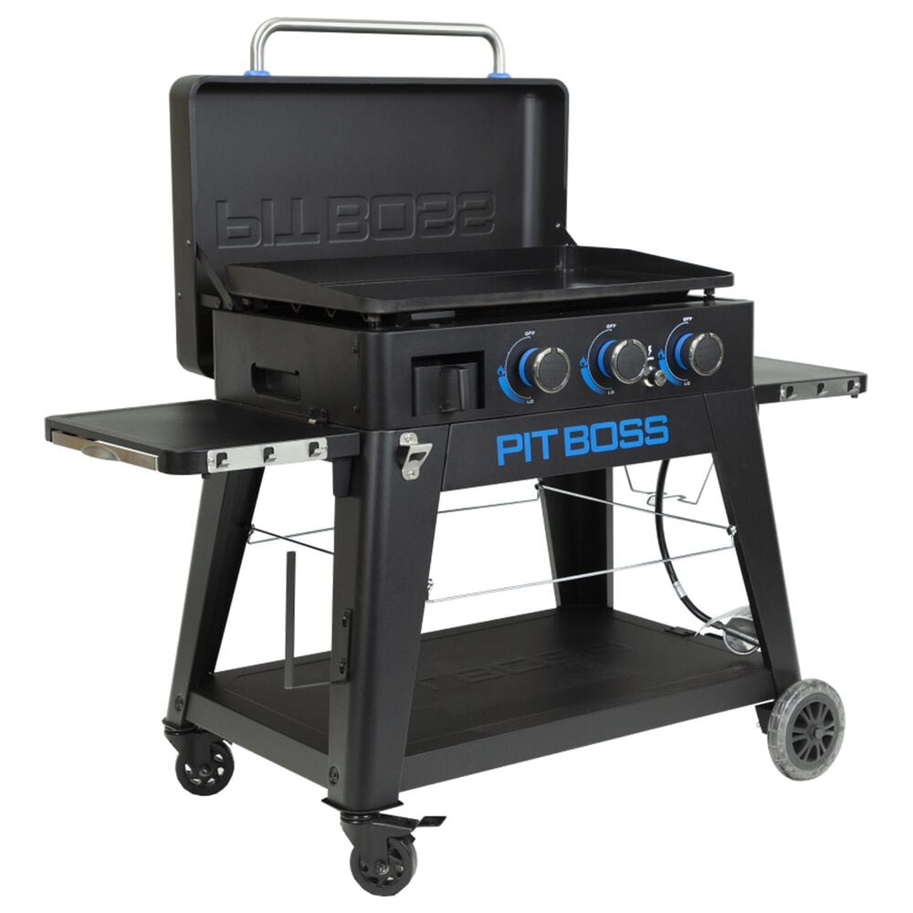 Pit Boss 3-Burner Ultimate Lift-Off Griddle in Black, , large