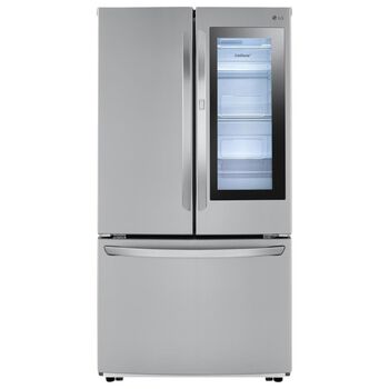 LG 27 Cu. Ft. French Door Refrigerator Instaview Door-in-Door Stainless Steel