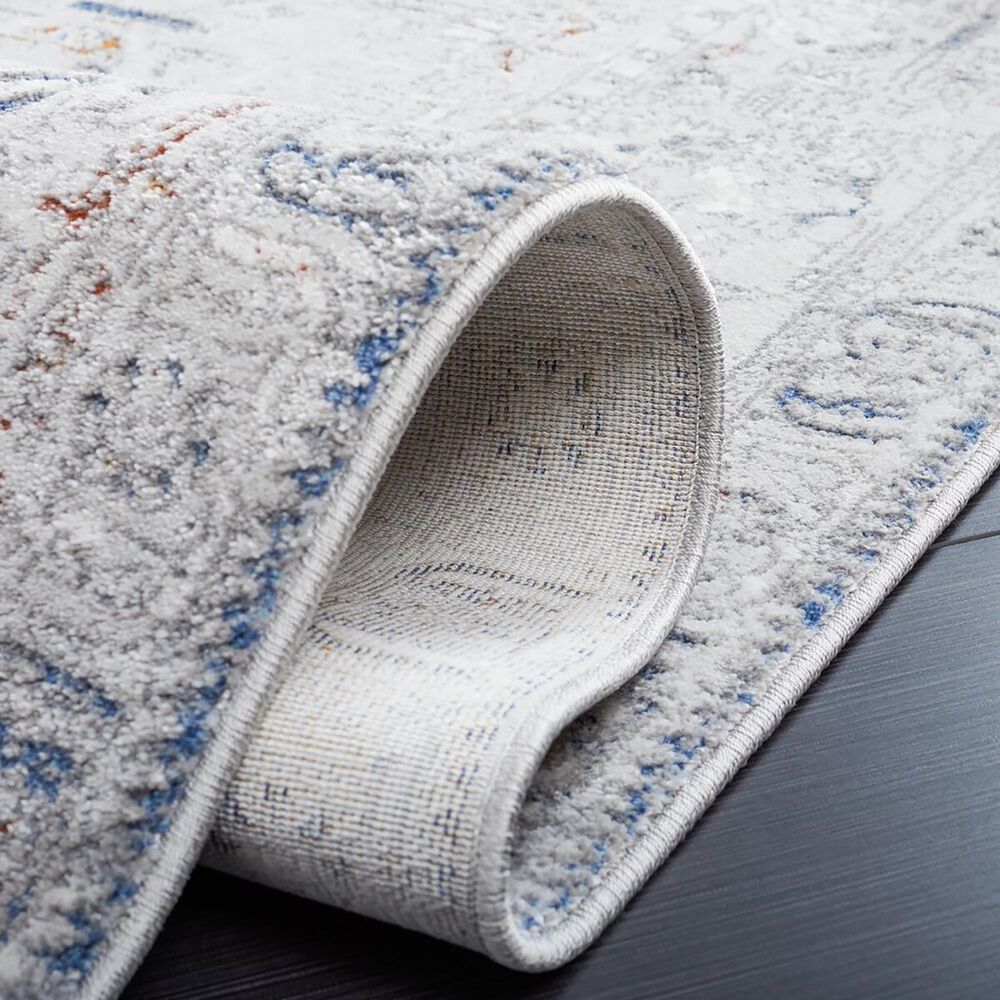Safavieh Craft CFT927F 4&#39;5&quot; x 6&#39;5&quot; Grey and Blue Area Rug, , large