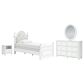Ashley Kozlani 4-Piece Twin Panel Bedroom Set in Matte White, , large