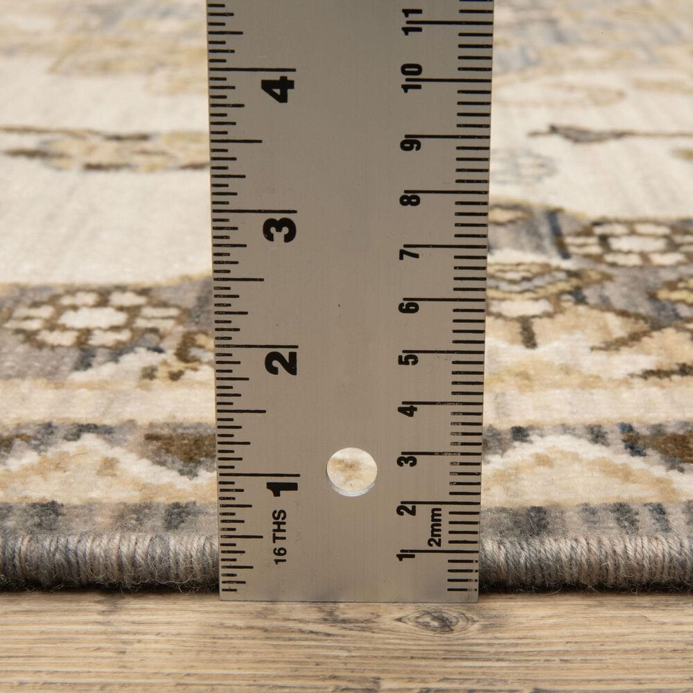 Oriental Weavers Acacia Tan and Grey 2'6" x 10' Runner, , large