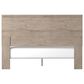 Ashley Senniberg 3-Piece King Panel Bedroom Set in Light Brown and White, , large