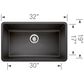Blanco Precis 32" Super Single Bowl Kitchen Sink in Anthracite, , large