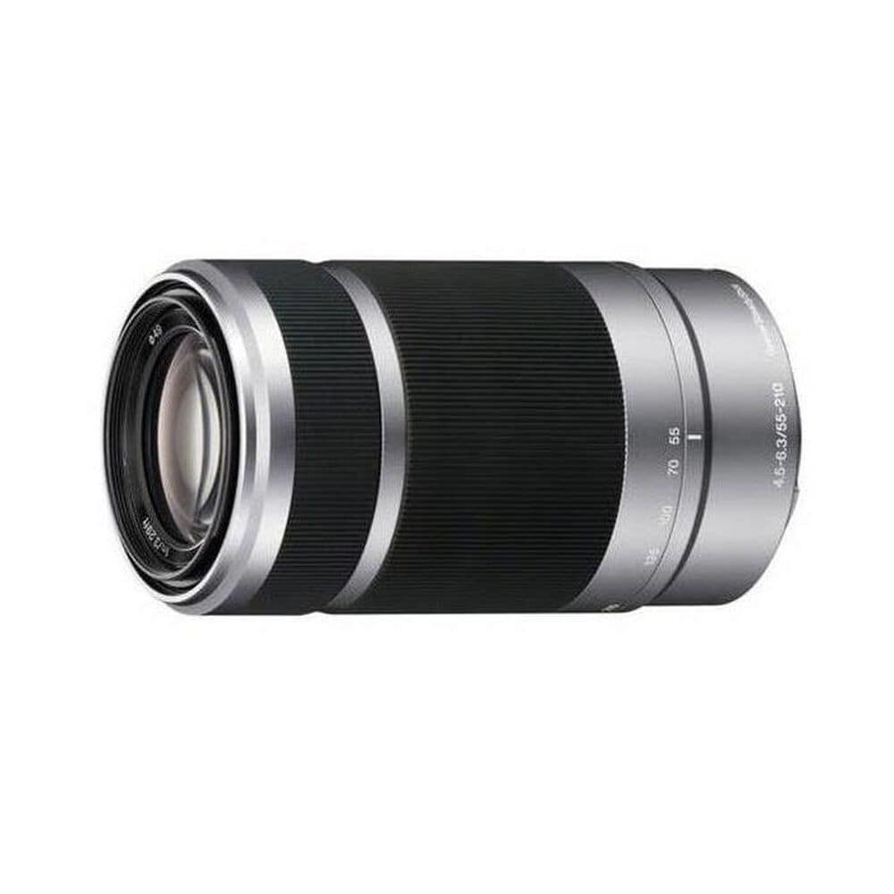 Sony E 55210 mm F4.5-6.3 OSS nex Lens in Silver, , large