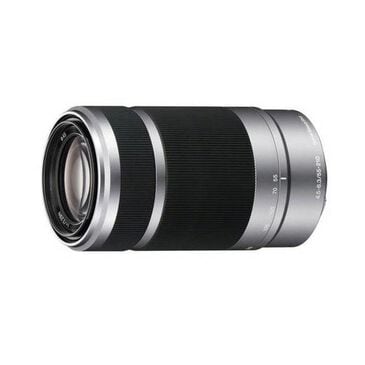 Sony E 55210 mm F4.5-6.3 OSS nex Lens in Silver, , large