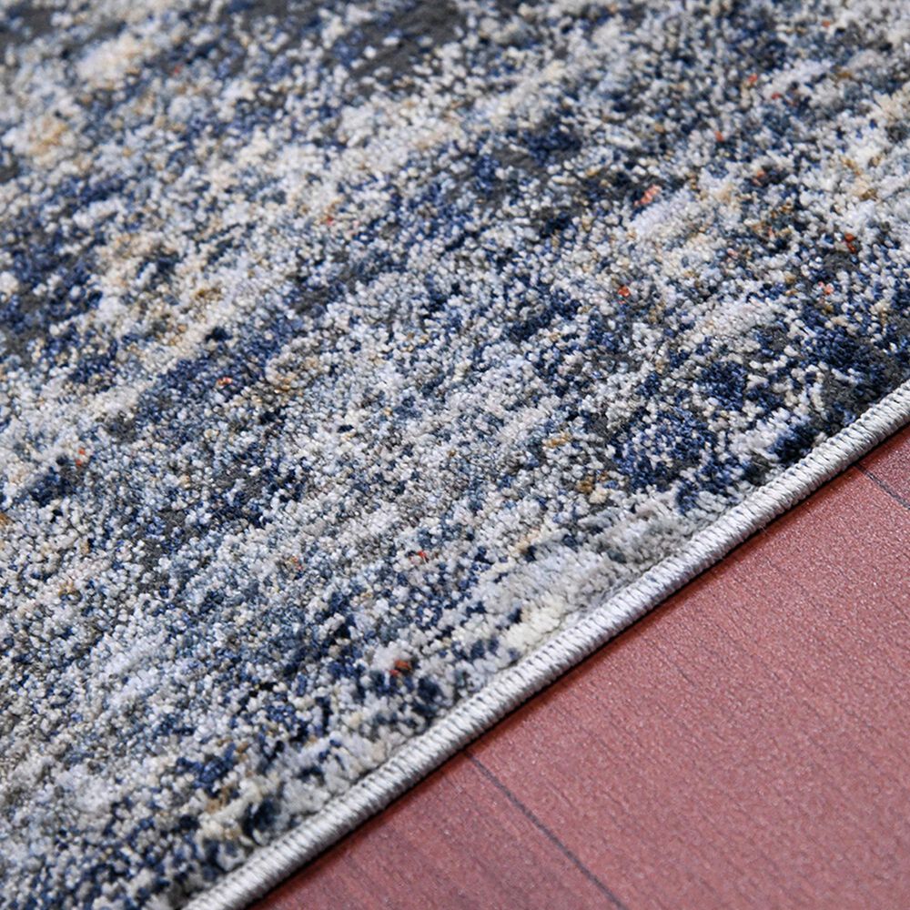 Amer Rugs Vermont VRM-2 2&#39; x 3&#39; Gray and Orange Area Rug, , large