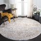 Safavieh Orchard ORC677 6"7" Round Grey and Gold Area Rug, , large