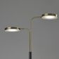 Adesso Rowan LED Smart Switch Floor Lamp in Antique Brass and Black, , large
