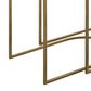 Uttermost Aztex 2-Piece Nesting Table Set in Antique Brass, , large