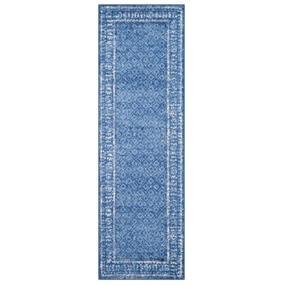 Safavieh Adirondack ADR110F-28 2&#39;6&quot; x 8&#39; Light Blue/Dark Blue Runner, , large
