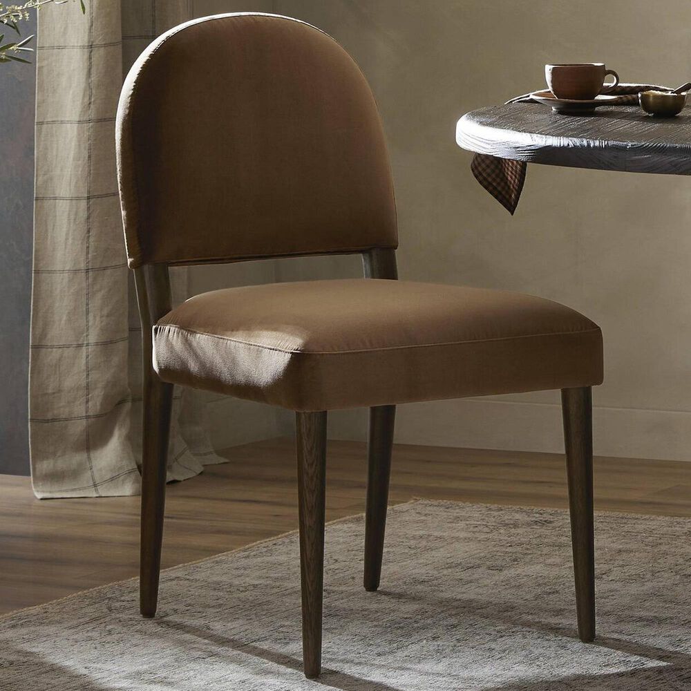 Four Hands Abilene Upholstered Side Chair in Sapphire Coco, , large
