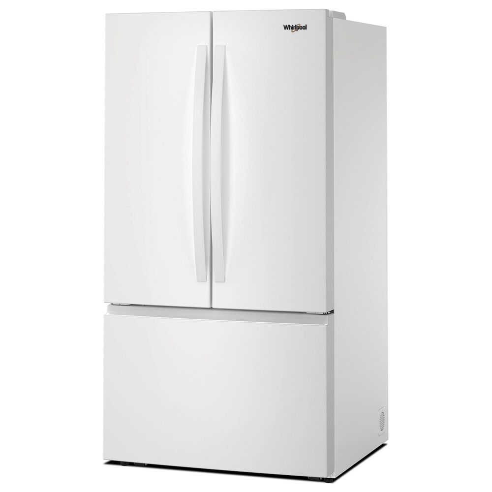 Whirlpool 30.52 Cu. Ft. French Door Refrigerator with Interior Water Dispenser in White, , large