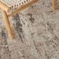 Nourison Tangra 7"10" x 9"10" Cream and Grey Area Rug, , large