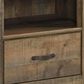 Ashley Trinell 5 Piece Twin Storage Bedroom Set in Brown, , large
