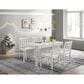Mayberry Hill Travis 5-Piece Youth Table and Chair Set in White, , large