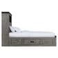 Mayberry Hill Wade Full Storage Bed in Brushed Ash Gray, , large