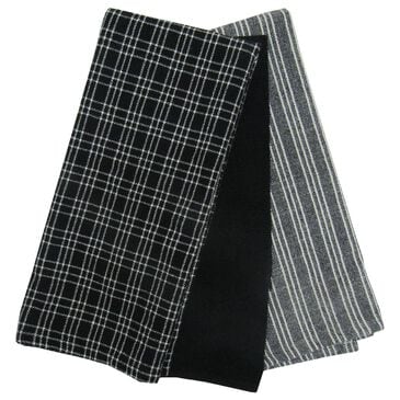 Willow & Hem Rowan Kitchen Towel in Black (Set of 3), , large