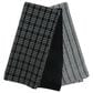 Willow & Hem Rowan Kitchen Towel in Black (Set of 3), , large