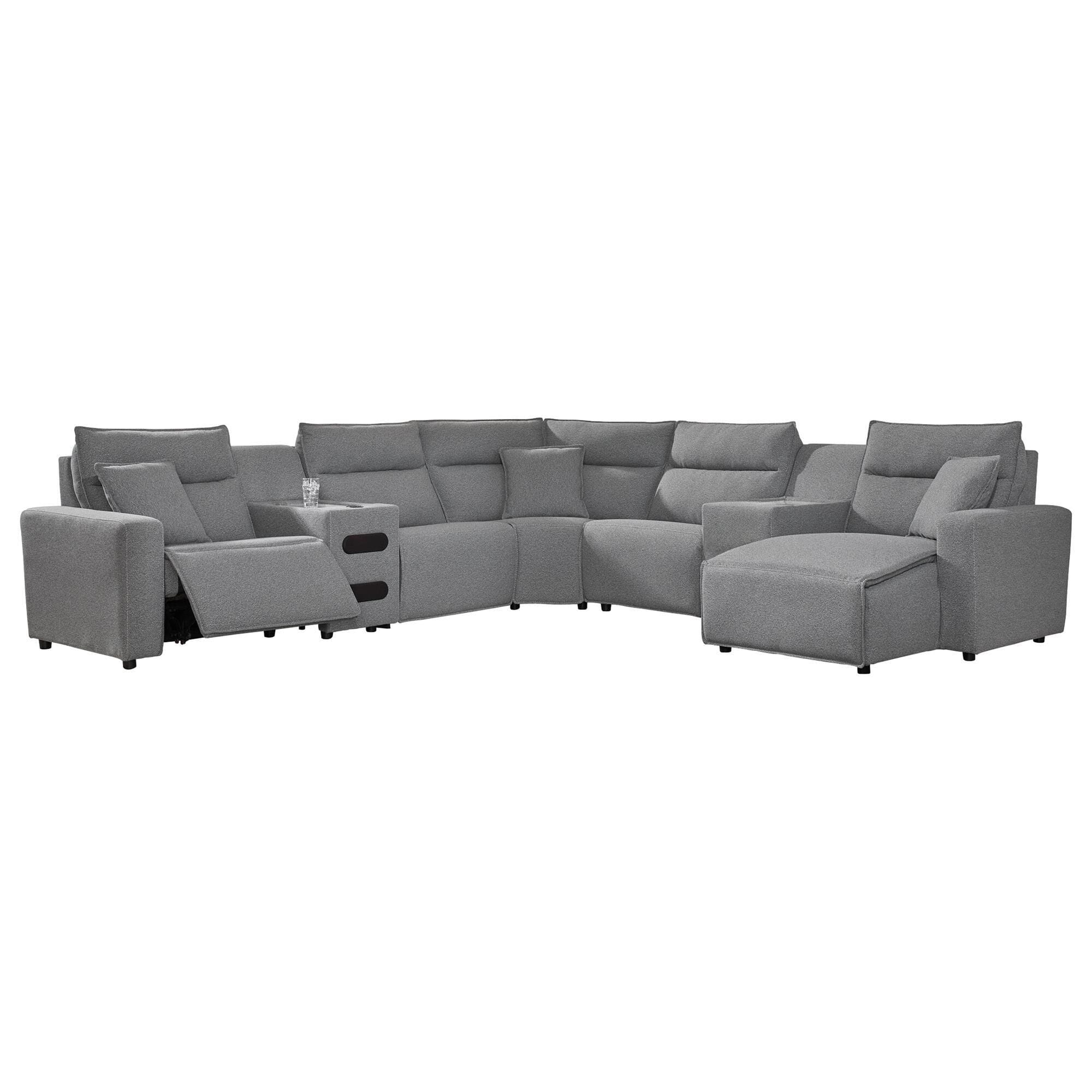 Ashley ModMax II 7-Piece Power Reclining Symmetrical