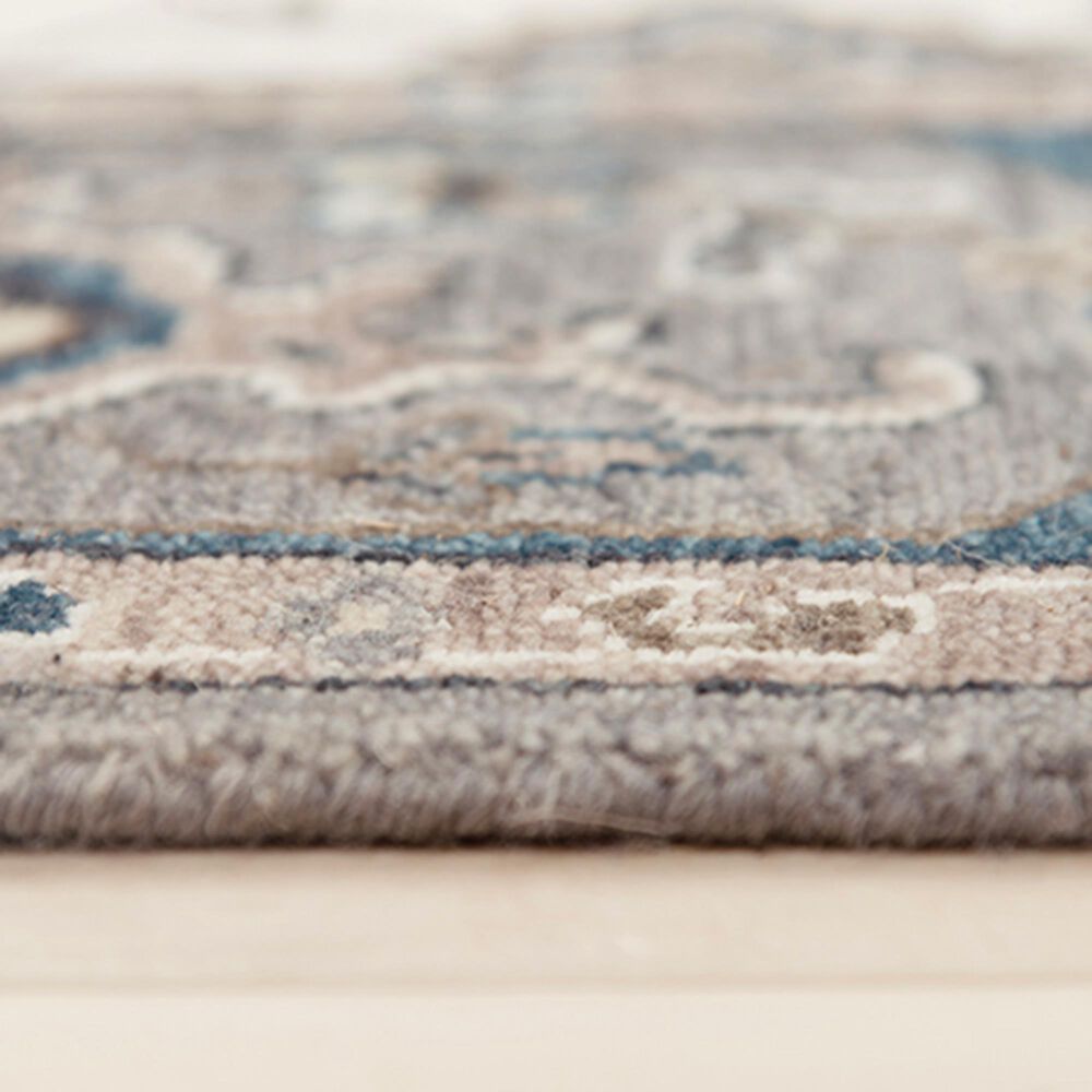 RIZZY Historia 2&#39; x 3&#39; Gray and Ivory Area Rug, , large