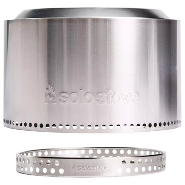 SoloStove Yukon Fire Pit with Stand 2.0 in Stainless Steel, , large
