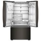 Whirlpool 23.4 Cu. Ft. 3-Door Depth French Door Refrigerator in Black Stainless Steel, , large