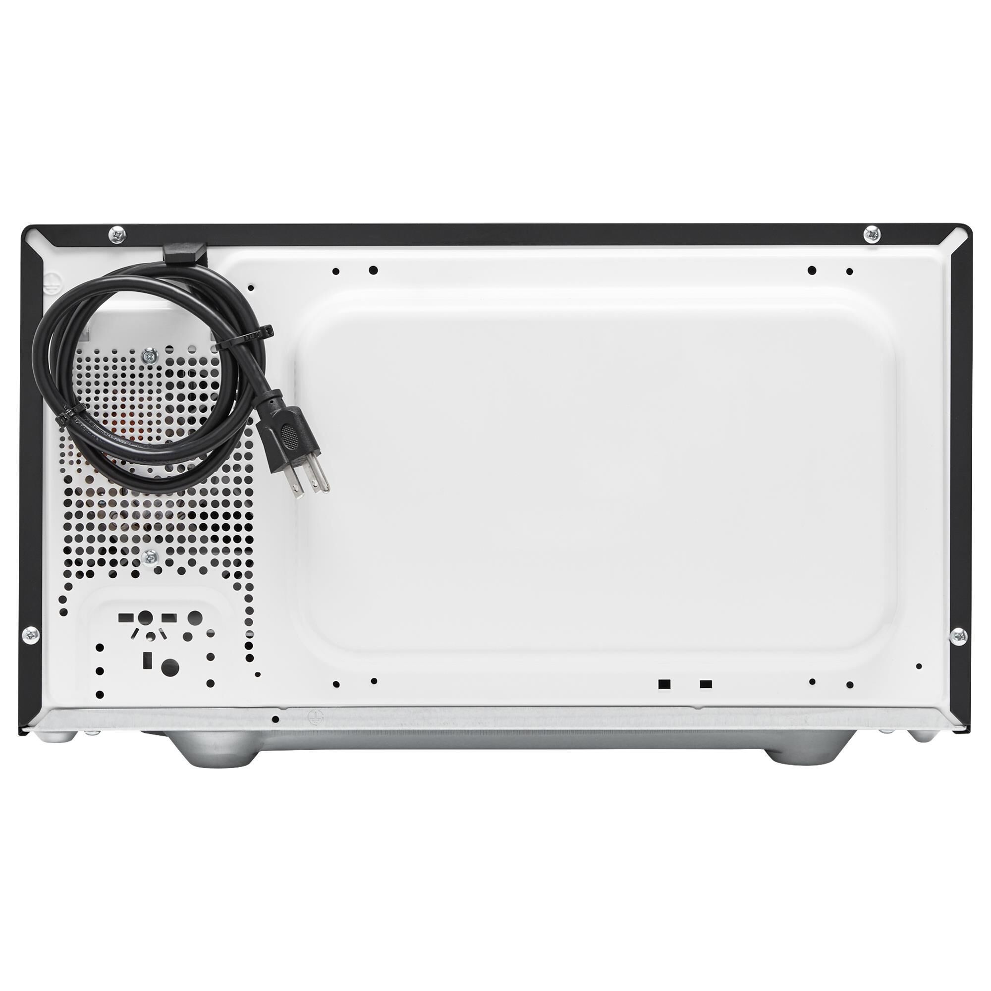 Whirlpool silver shop countertop microwave oven