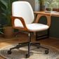 Zuo Modern Ali Office Chair in Black and Walnut, , large