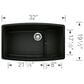 Blanco Performa Cascade Single Sink with Colander in Coal Black, , large
