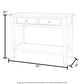 Waltham Madison County 3-Drawer Console in Barnwood, , large