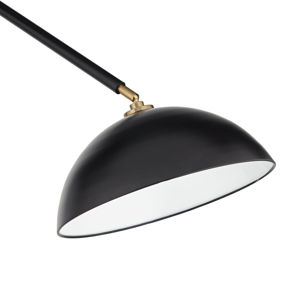 Pacific Coast Lighting Titan Floor Arc Lamp in Black NFM