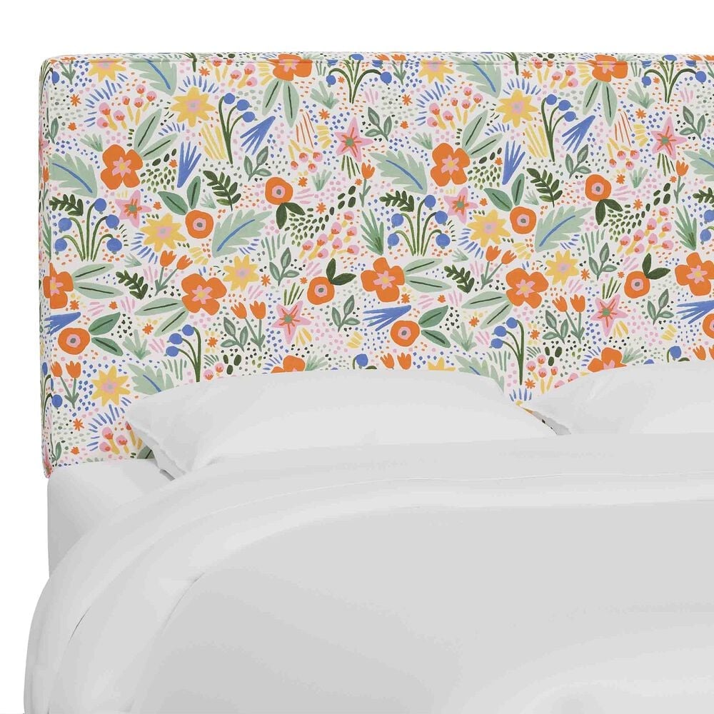 Skyline Furniture Elly King Headboard in Merida Multicolor, , large