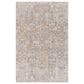Surya Cardiff CDF-2310 Charcoal, Light Gray, Medium Gray, Camel and Blue 2" x 2"11" Area Rug, , large