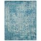 Safavieh Evoke EVK256C 10" x 14" Blue and Ivory Area Rug, , large