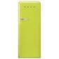 SMEG 9.92 Cu. Ft. Freestanding Compact Refrigerator with Right Handle in Lime Green, , large
