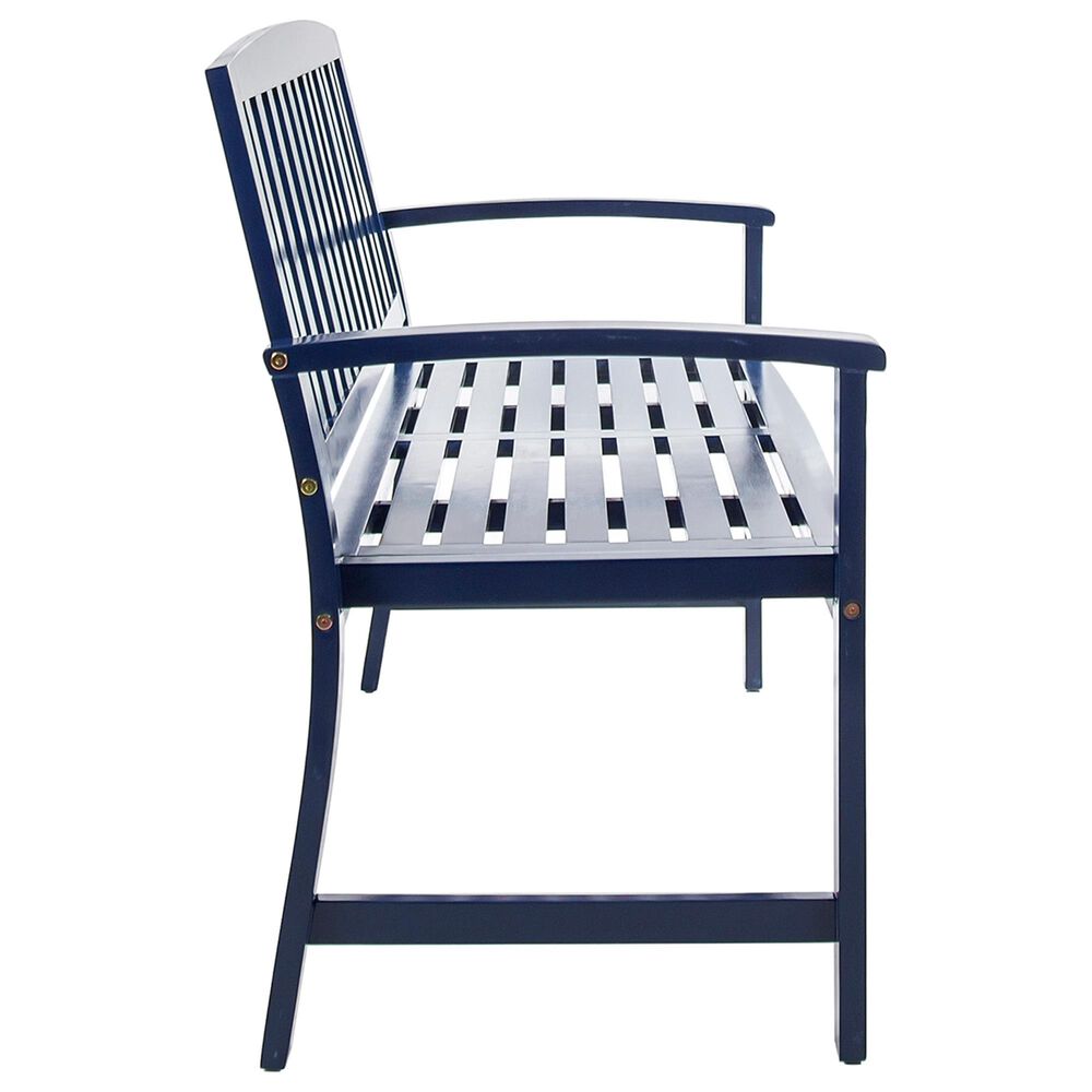 Hearth and Haven Loja Patio Bench in Blue, , large