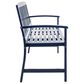 Hearth and Haven Loja Patio Bench in Blue, , large
