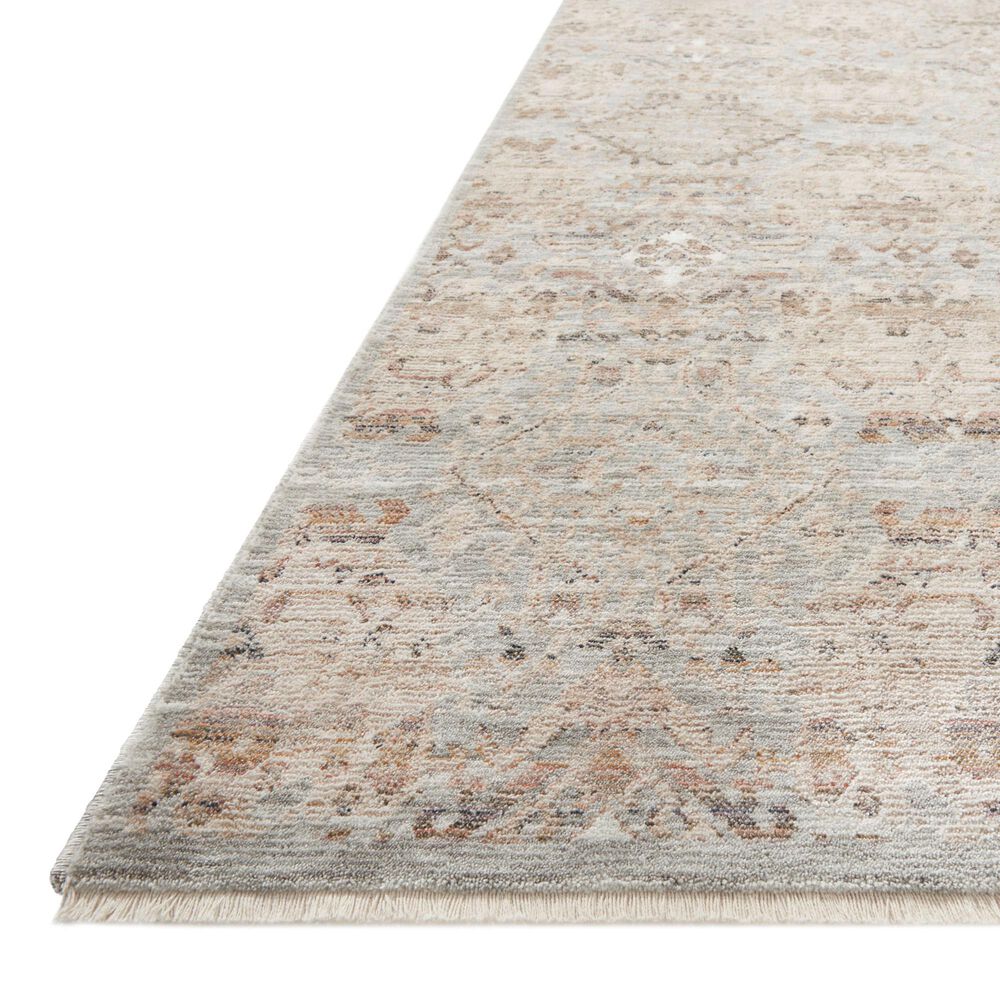 Amber Lewis x Loloi Zuma 2&#39;3&quot; x 3&#39;10&quot; Silver and Multicolor Area Rug, , large