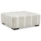 Albany Furniture Cocktail Ottoman in Haven Oatmeal, , large