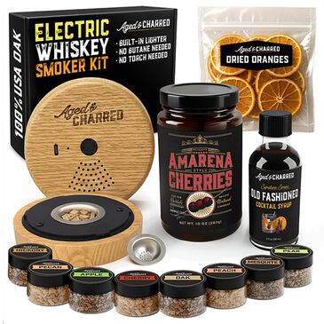 Aged & Charred Electric Cocktail Smoker Kit in Multicolor, , large