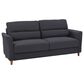 CorLiving Georgia Stationary Sofa in Dark Grey, , large