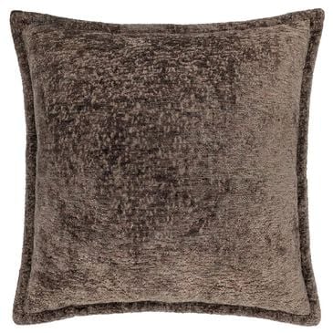 Chanasaya 20" Square Textured Shimmer Throw Pillow in Yellow, , large