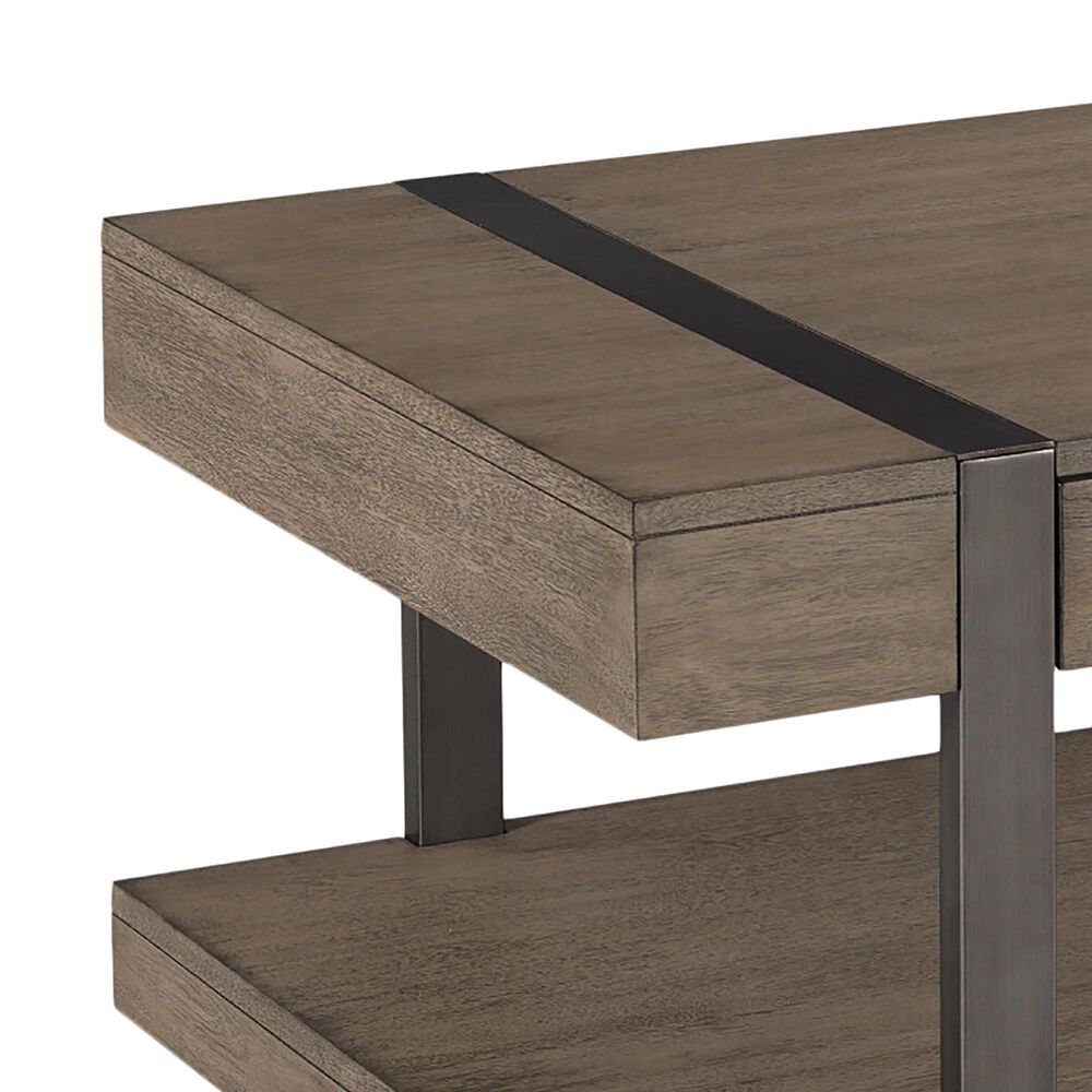 American Drew Sandler Rectangular Coffee Table in Colt Gray, , large
