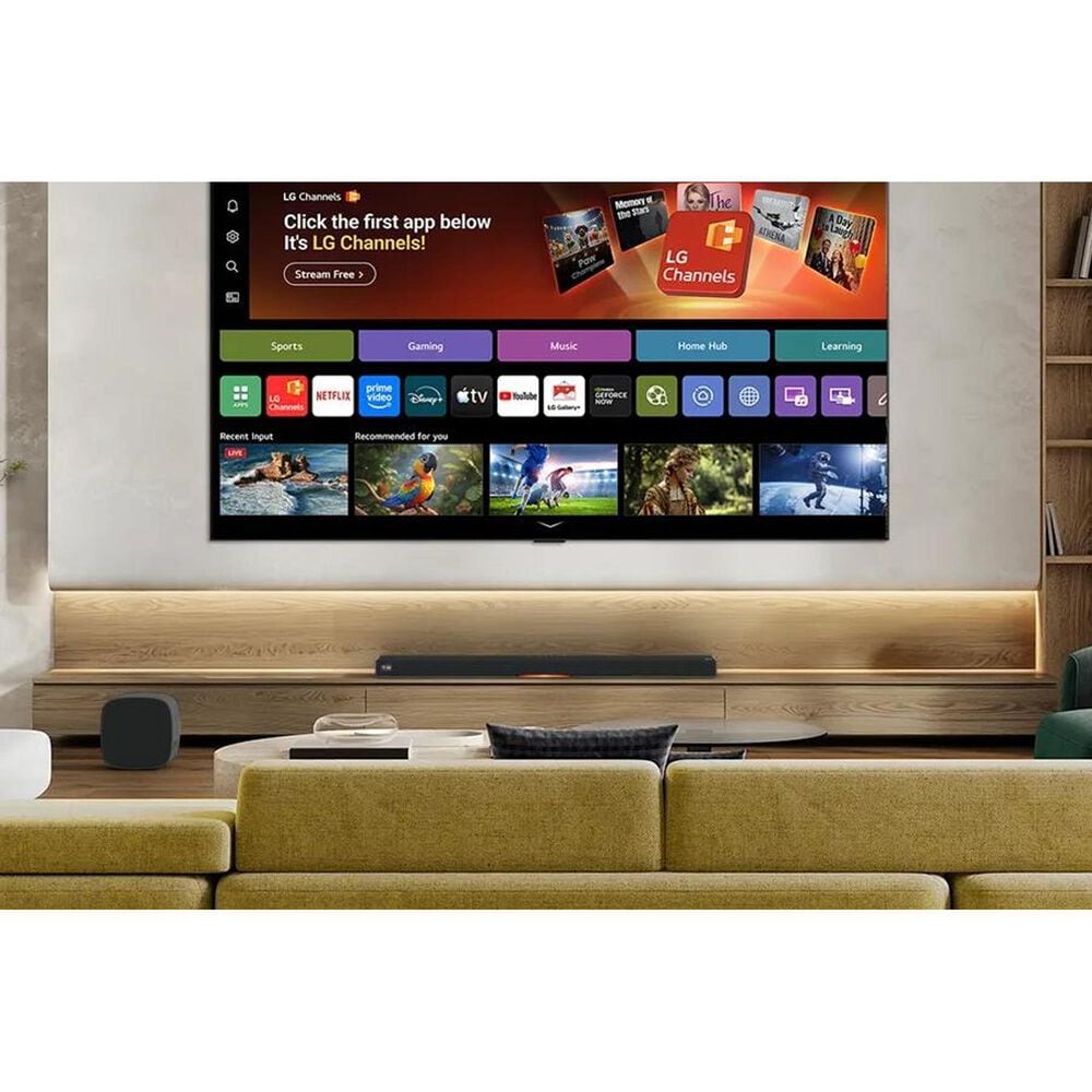 LG 65" Class C6 Series OLED evo AI 4K Ultra HD in Black - Smart TV, , large