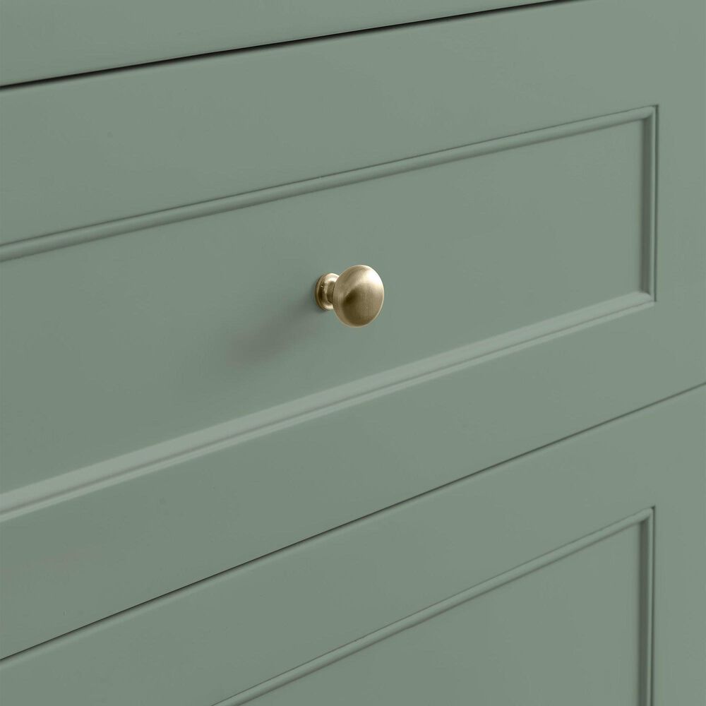 James Martin Vanities Breckenridge 30&quot; Single Bathroom Vanity in Smokey Celadon with 3 cm White Zeus Quartz Top and Rectangular Sink, , large