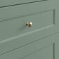 James Martin Vanities Breckenridge 30" Single Bathroom Vanity in Smokey Celadon with 3 cm White Zeus Quartz Top and Rectangular Sink, , large