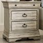Kincaid Selwyn Parkland 3-Drawer Nightstand in Cottage White, , large
