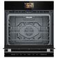 Sharp 30" Smart Electric Microwave Wall Oven Combo in Stainless Steel and Black, , large