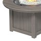 Amish Orchard 46" Round Firepit in Costal Gray, , large